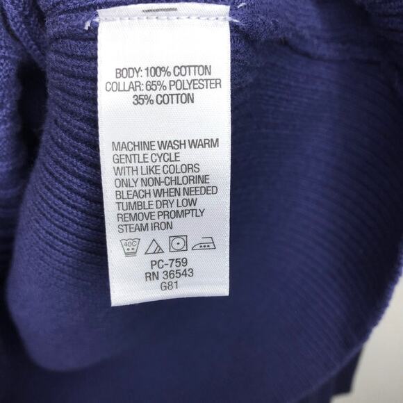 Izod Cable Knit Collared Sweater - Picture 10 of 10